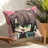 Anime Cartoon H-Hakuoki Game Pillow Case Linen Cushion Covers For Decorative Sofa Home Pillows Case Car Chair Pillows Cases