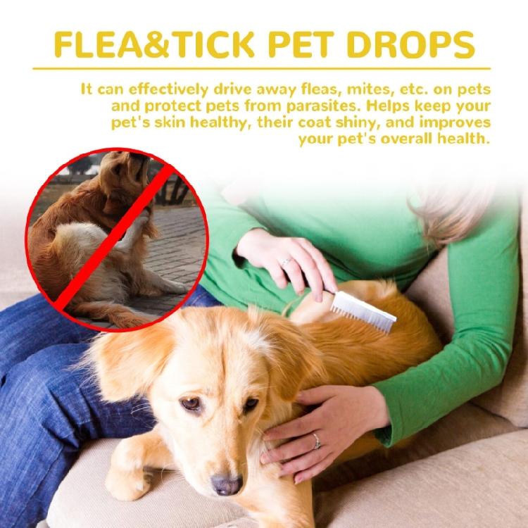 1ml Pet Fleas Drop for Small Dogs Remove Parasites Effective Deodorizing Liquid
