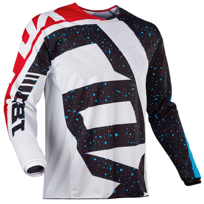 Spring and Autumn Round Neck 3D Printed Top Motocross Jersey Bicycle Jersey Fashionable Casual Sport Long Sleeved Men's T-shirts