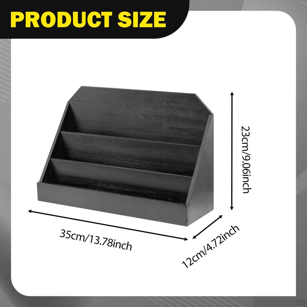 Display Organizer, Easy Assembly, Wooden, for Cards And, Ideal Vendors, Craft Fairs And