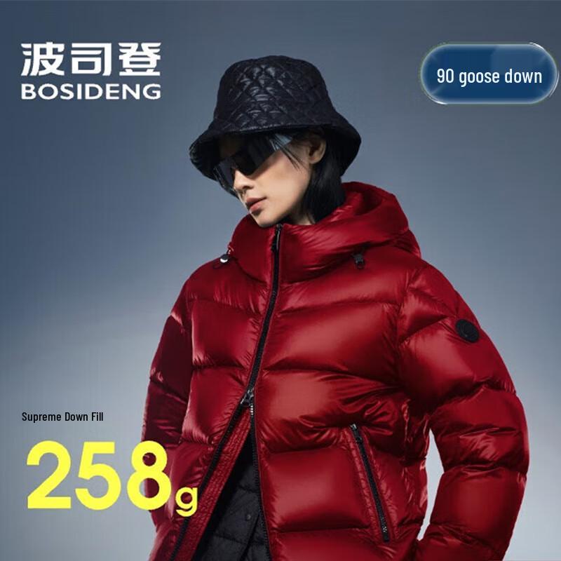 

Bosideng B250243120 Puffy High-Loft Goose Down Hooded Jacket L