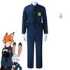 Available: Zootopia Cosplay - Judy the Rabbit & Nick the Fox Police Uniforms