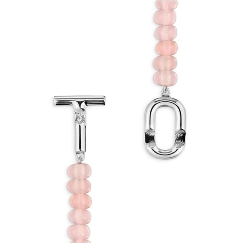 Tous Silver Bracelet Treated Pink Chalcedony Tous Manifesto/ MANIFESTO Bracelet/ Bracelet/ 311691700