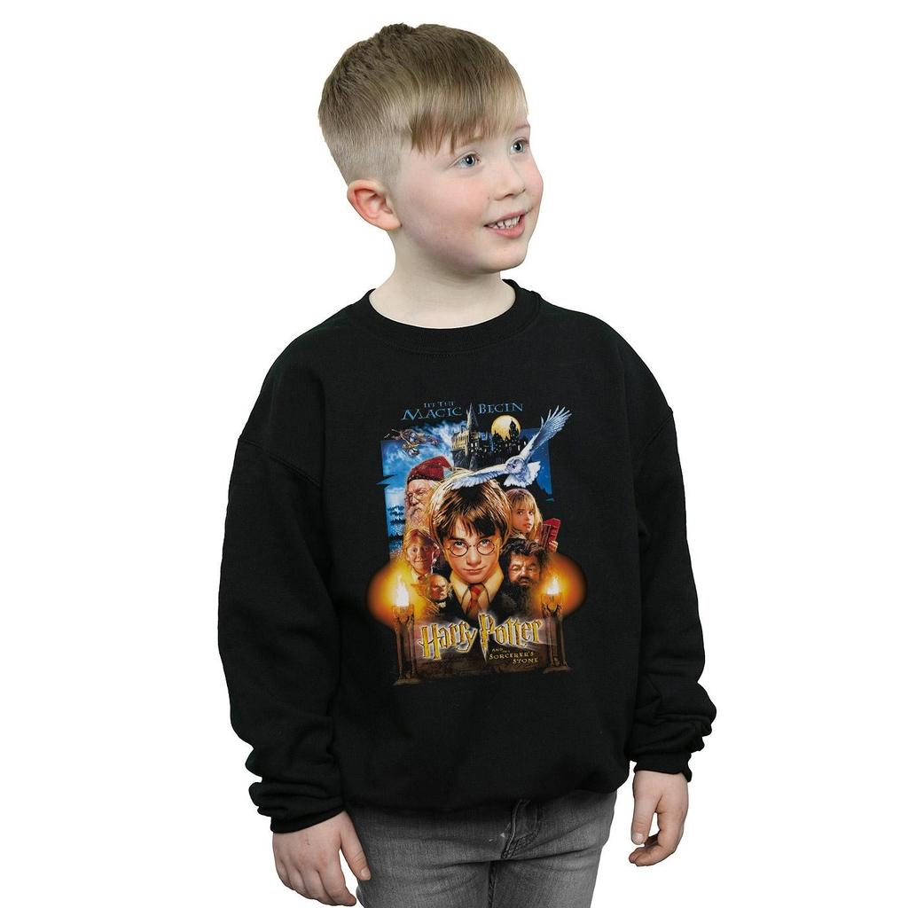 Harry Potter Boys The Sorcerer´s Stone Poster Sweatshirt