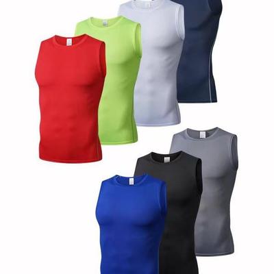 High Elasticity Breathable Sports Tank Top for Basketball & Running