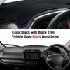 Car Dashboard Cover Non slip pad For Mitsubishi Mirage / Mirage G4 2012 - 2018  Car Dash Mat Sun Shade Pad Anti-UV Cushion