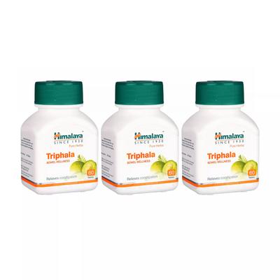 Zestaw Triphala (3 x 60 tabletek, 250 mg), Zestaw Triphala, Himalaje