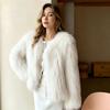 New imitation raccoon fur coat women's winter imitation fur short coat light women's coat