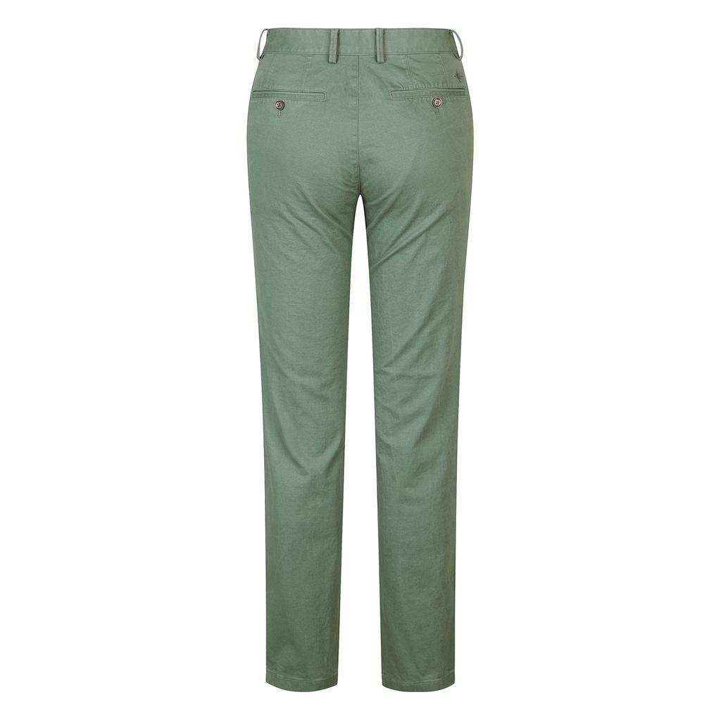 FERRAROMILANO Men'S Pigment Washed Pants Khaki (Am0Dsl15126)