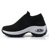 Fashion Summer Women Sneakers Fashion Slope Heel Casual Shoes Breathable Designer Lazy Loafers Lightweight Non Slip Single Shoes Women