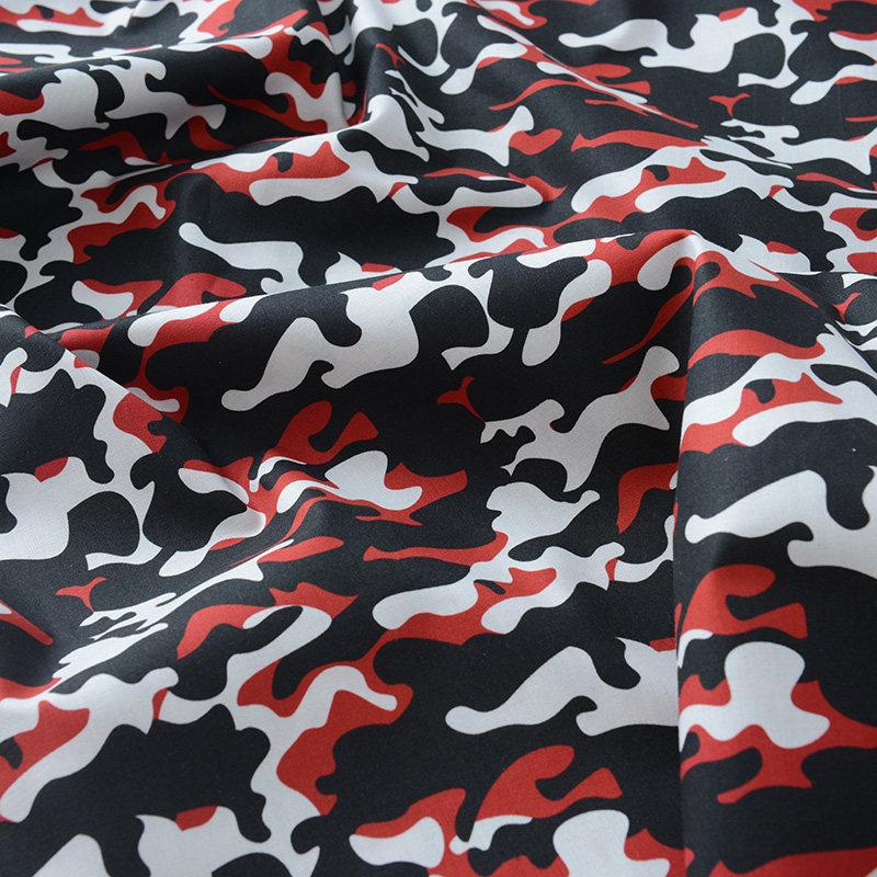 Camouflage Cotton Fabric for DIY Sewing Needlework Clothes Short Sleeve Pants Sewing Desert Ocean Forest Printed Textile Cloth