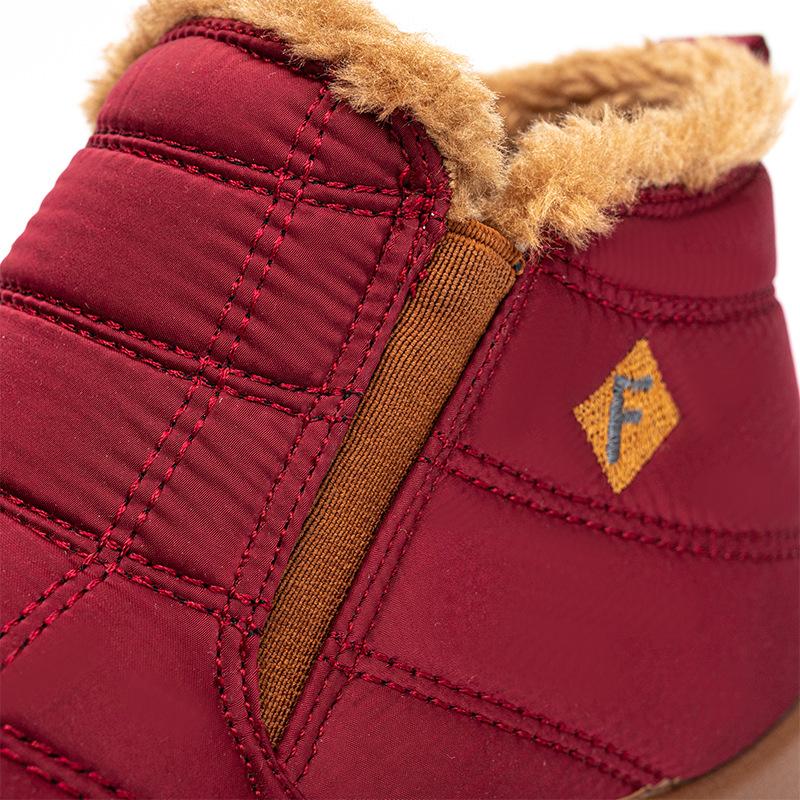 Women's Winter Plus Size Boots Fashion Women's Warm Short Boots Casual Cotton Shoes