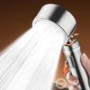 High Pressure Shower Head with Filter 360° Rotation Water Saving Rainfall Shower Head One-key Stop Button Bathroom Accessories