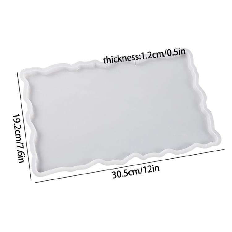 Silicone Resin Moulds Irregular Jewelry Dish Mould Irregular DIY Tray Moulds