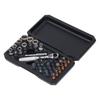 Screwdriver Socket Wrench Set Labor Saving 72 Teeth Fine Gear 5° Rotation Angle Ratchet Wrench and Screwdriver Socket Set
