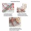 Collapsible Travel Bottle Drying Rack with Cover Portable Bottle Dryer Holder Foldable Box Dustproof Baby Bottle Drying Rack