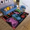1PC Neon game controllers Carpet for Living Room Bedroom Sofa Home Decor Rus Non-slip Floor Mat Luxury Gift Multiple sizes