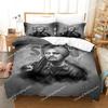 Sidhu Moosewala RIP Bedding Set Boys Girls Twin Queen Size Duvet Cover Pillowcase Bed Kids Adult Fashion Home Textileextile