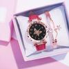 Women'S Bracelet Watch Fashion Simple Butterfly Five-Piece Watch Set Women'S Watch