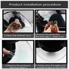 Motorcycle Helmet Clear Rainproof/Anti-fog Film Helmet Lens Durable Nano Coating Sticker Safety Driving Moto Helmet AccessoriesSpeed Sensors 6
