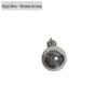 Electroplated 2/2.5cm PS Plastic Christmas Decorative Balls - Shiny & Matte Festive Hanging Ornaments