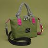 Wasserdichte Nylon-Tragetasche für Damen, große Kapazität, Umhänge-Crossbody-Handtasche mit Reißverschluss