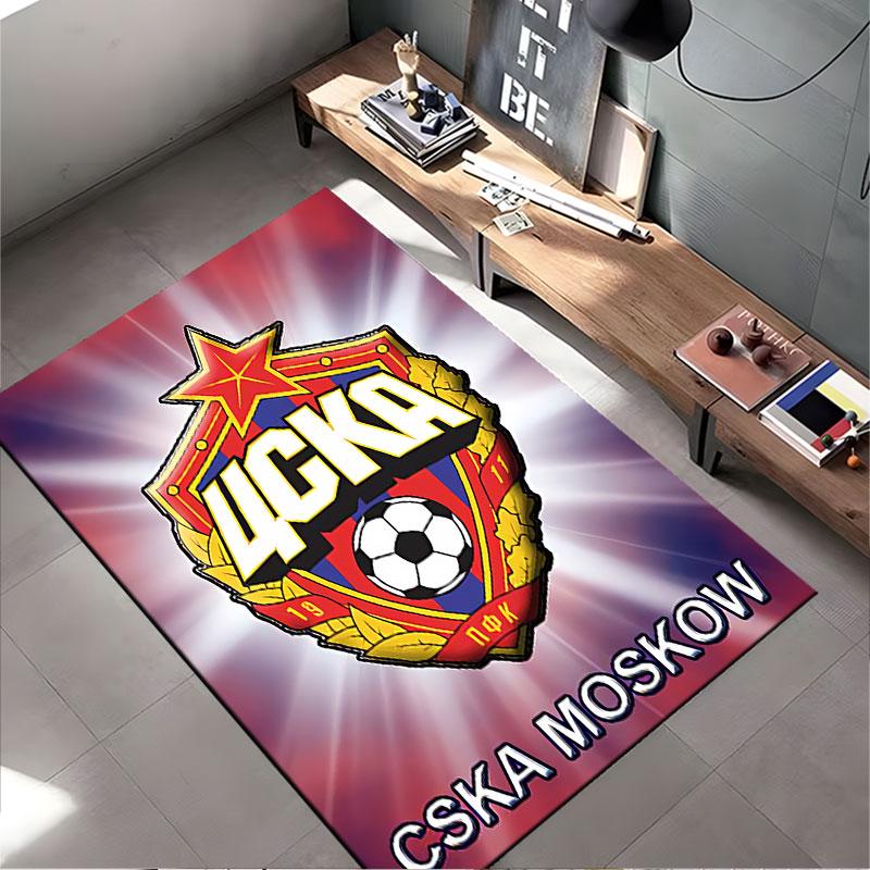 CSKA Moscow Logo Carpet suitable as a non-slip mat for the living room or bedroom sofa