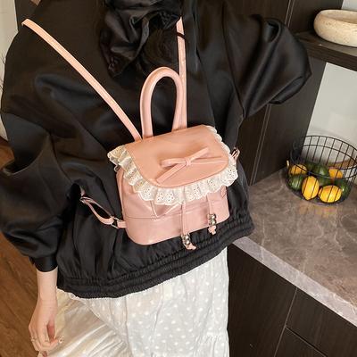 Niche Fashion Ballet Style Hand Carry Student Bag Spring and Summer Cute Simple Fashion High Sense Backpack