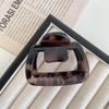 2024 New Style Small Square Claw Clip for Thin Hair - Shark Hairpin for Half Updo Hairstyles.