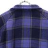 PIA SPORTS Made In Japan Wool Check Jacket ? 3 Blue Men's Used