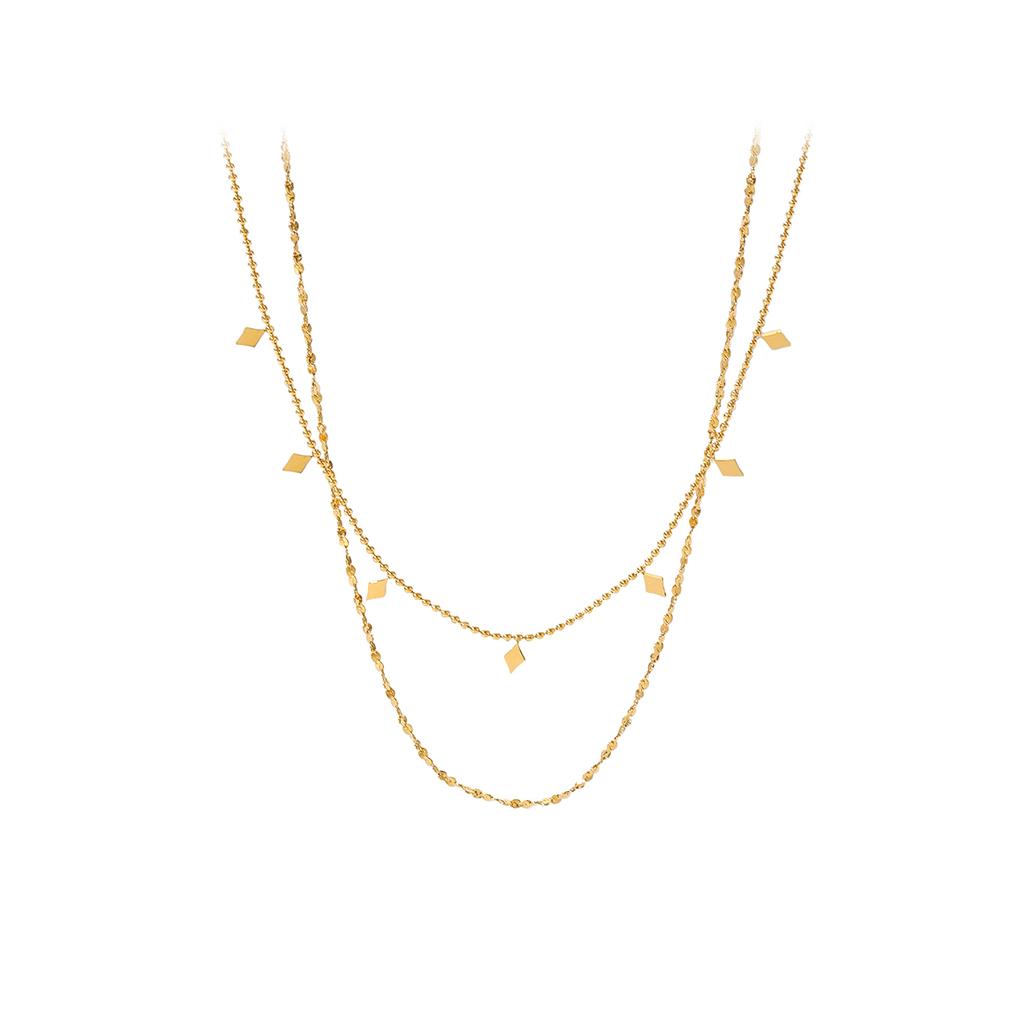 

Женское Ожерелье Регулируемая Цепочка Застежка Подвеска на Шею Чокер из Нержавеющей Стали Повседневная Мода Украшения для Девочек Декорация для Одежды