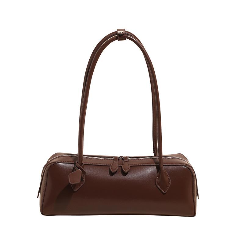 Women's bag  new sausage bag long handle baguette bag niche retro underarm bag women's portable shoulder bag