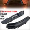 2PCS Dynamic LED Side Mirror Blinker Lights Turn Signal Lamps For Peugeot 2008 208 2013-2020 For Citroen C3 MK3 2016-2021