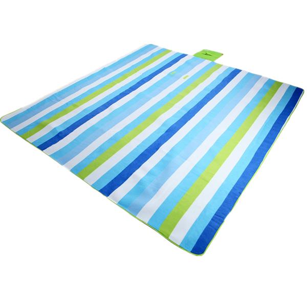 WOQI Fleece Outdoor Rainproof and Windproof Picnic Blanket All-Purpose Camping Blanket 200X200CM