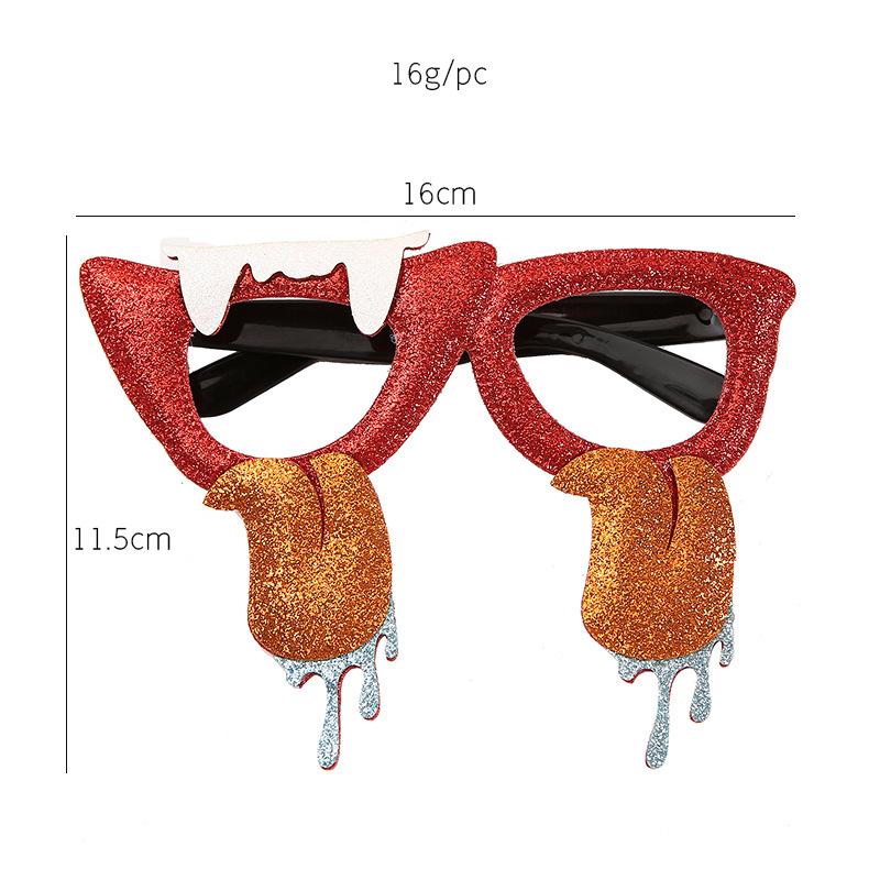 New Halloween Glasses Children's Funny Party Costumes Photo Prop Decorative Goods Skull-and-pumpkin Ghost Day Party