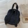 Gewaschene Denim-Schultertasche Große Kapazität Lässige Hobo-Tragetasche mit Seitentaschen für den täglichen Weg zur Arbeit und Reisen