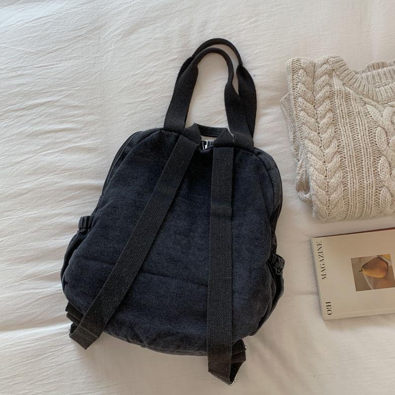 Gewaschene Denim-Schultertasche Große Kapazität Lässige Hobo-Tragetasche mit Seitentaschen für den täglichen Weg zur Arbeit und Reisen