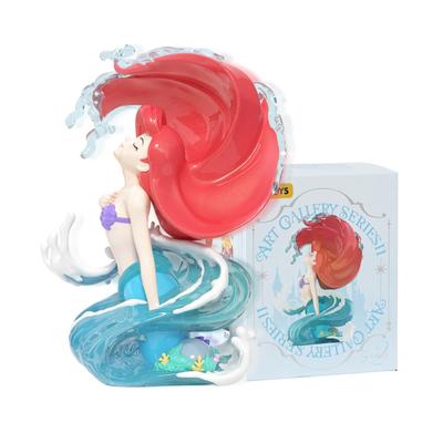 52TOYS DISNEY PRINCESS Art Gallery Series 2. Blindbox-Sammelfigurensammlung, bemalte Figur, Gacha, Gacha-Desktop-Dekoration, Puppenspielzeug, perfektes Geschenk