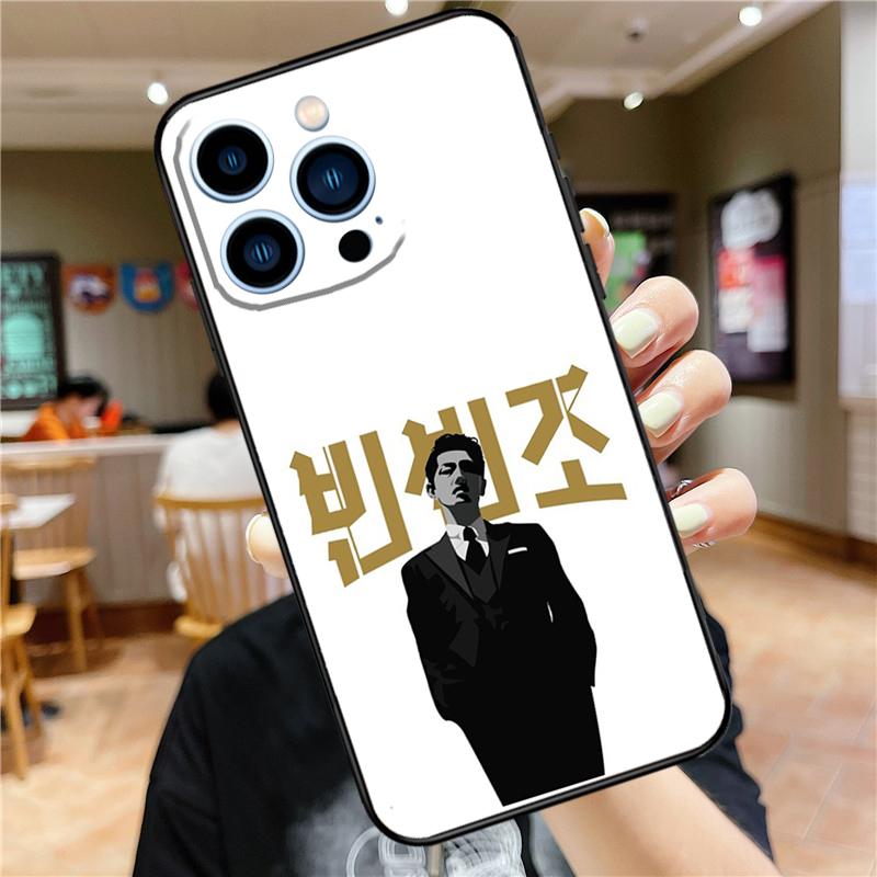 

Vincenzo Cassano Kdrama Case For iPhone 17 Pro Max 16 15 14 11 12 13 Mini Plus 16e 17 Air Bumper Cover Accessories iPhone 15 Pro