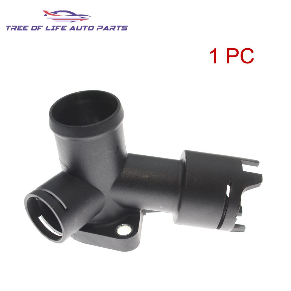 

1/2/5 3.6L Engine Coolant Hose Connector Flange 03H121133 For VW Eos Passat R36 CC Phaeton 2009-2016 Touareg 2006-2010 1 PC