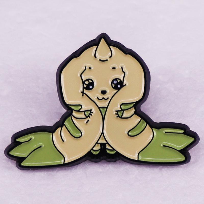 Digimon Metal Enamel Badge