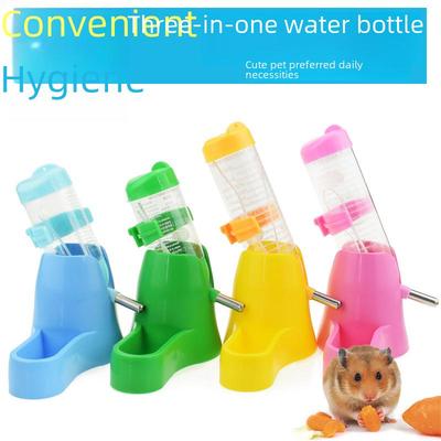 Garrafa de Água para Pequenos Animais - 80ml Bebedouro de Plástico para Hamsters