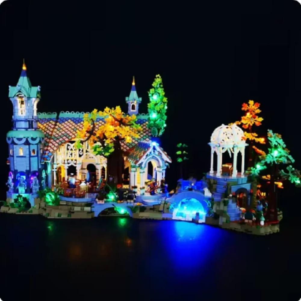 Special Offer 6167PCS Compatible 10316 Green Valley Shape Scene Building Blocks Christmas Gifts For Adults Friends