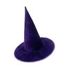 1Pc Halloween Wizard Hat Funny Witch Hat Witch Caps Wizard Costume Accessories for Carnivals Masquerades Party Cosplay