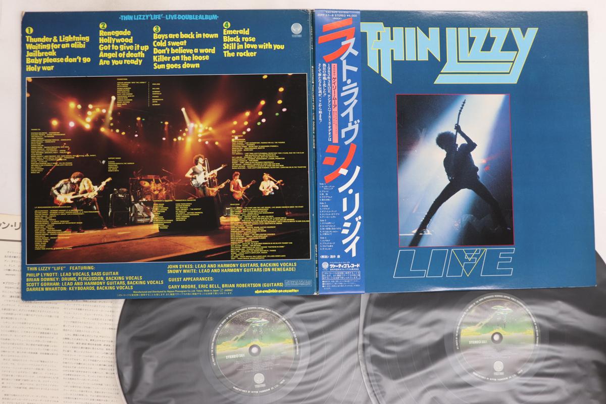 

LP Record THIN LIZZY - Life 20PP5758 VERTIGO 1983 Japan Obi Metal Used