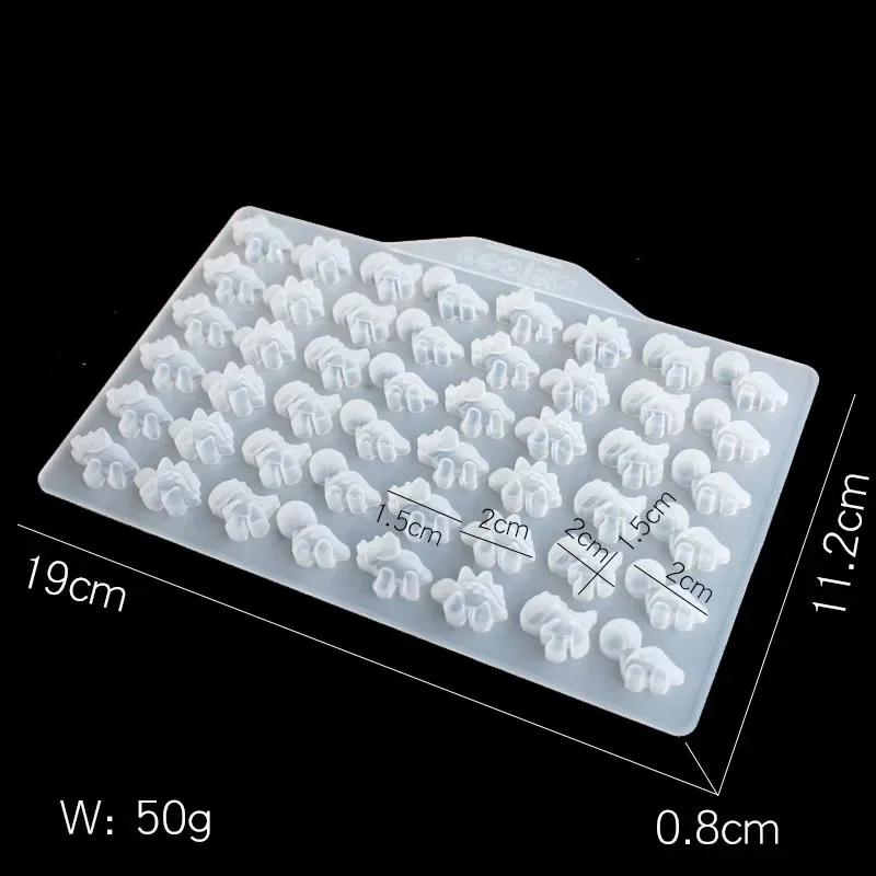 Cute 3D Cartoon Silicone Molds Animal Cat Bears Paw Chocolate Molds Gummy Bear Sweet Candy Molds Clay Tools DIY Decorating