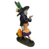 Halloween Witch Resin სახლის დესკტოპის თოჯინა დეკორატიული ორნამენტები ხელნაკეთი ორნამენტები