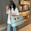Travel bag expandable large-capacity multi-function shoulder messenger sports fitness bag independent shoe compartment storage maternity bag