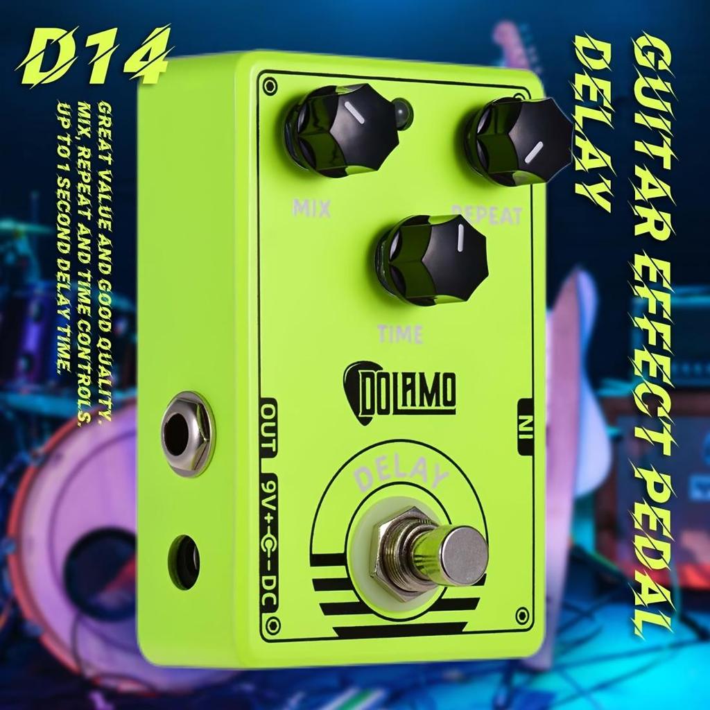 Efekt gitarowy Dolamo True Bypass FUZZ Distortion Overdrive D1 - D14 do gitary basowej