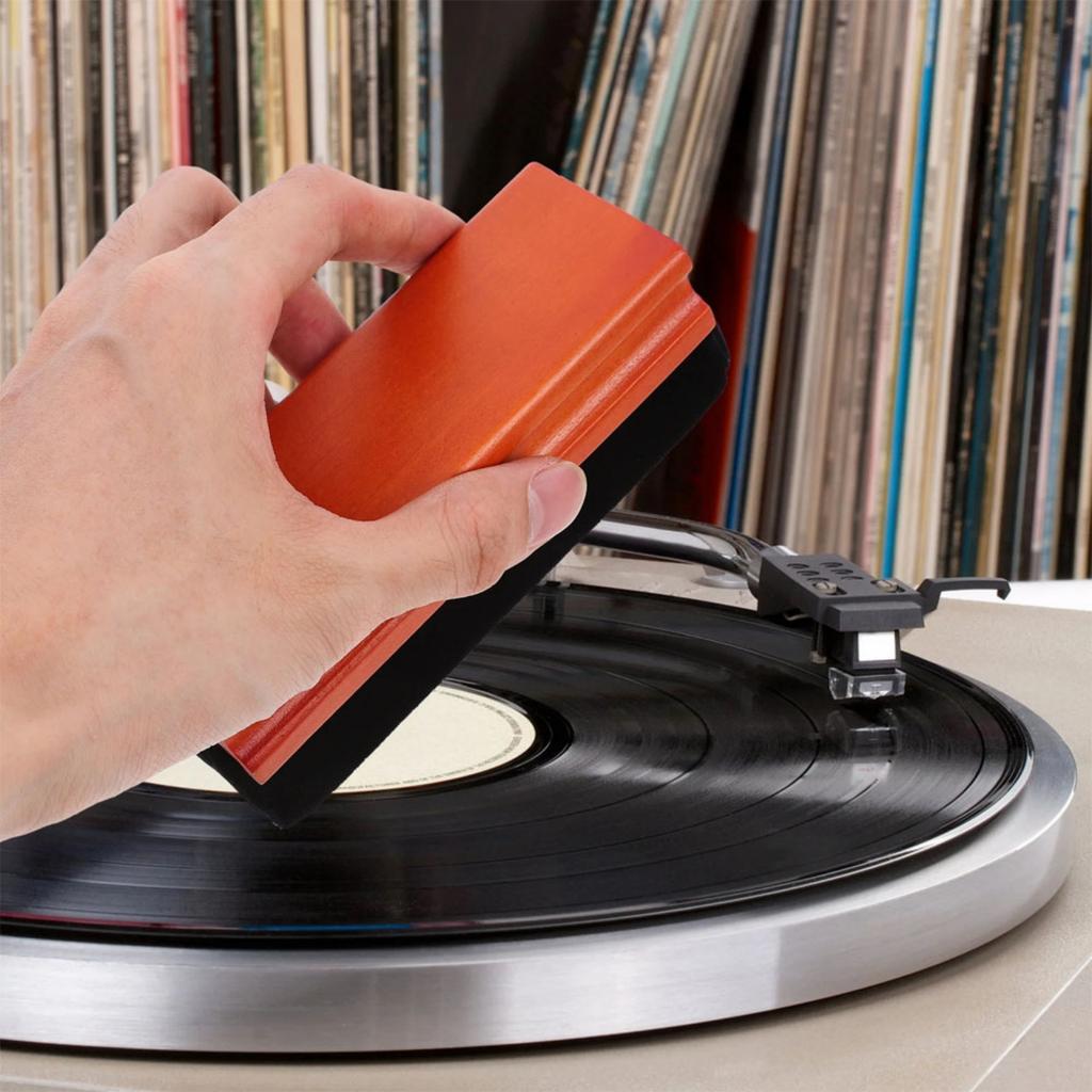 Multiple Brush Head Vinyls Record Cleaner Kit Large Small Detail Tools for Comprehensive Surfaces Cleaning Coverage